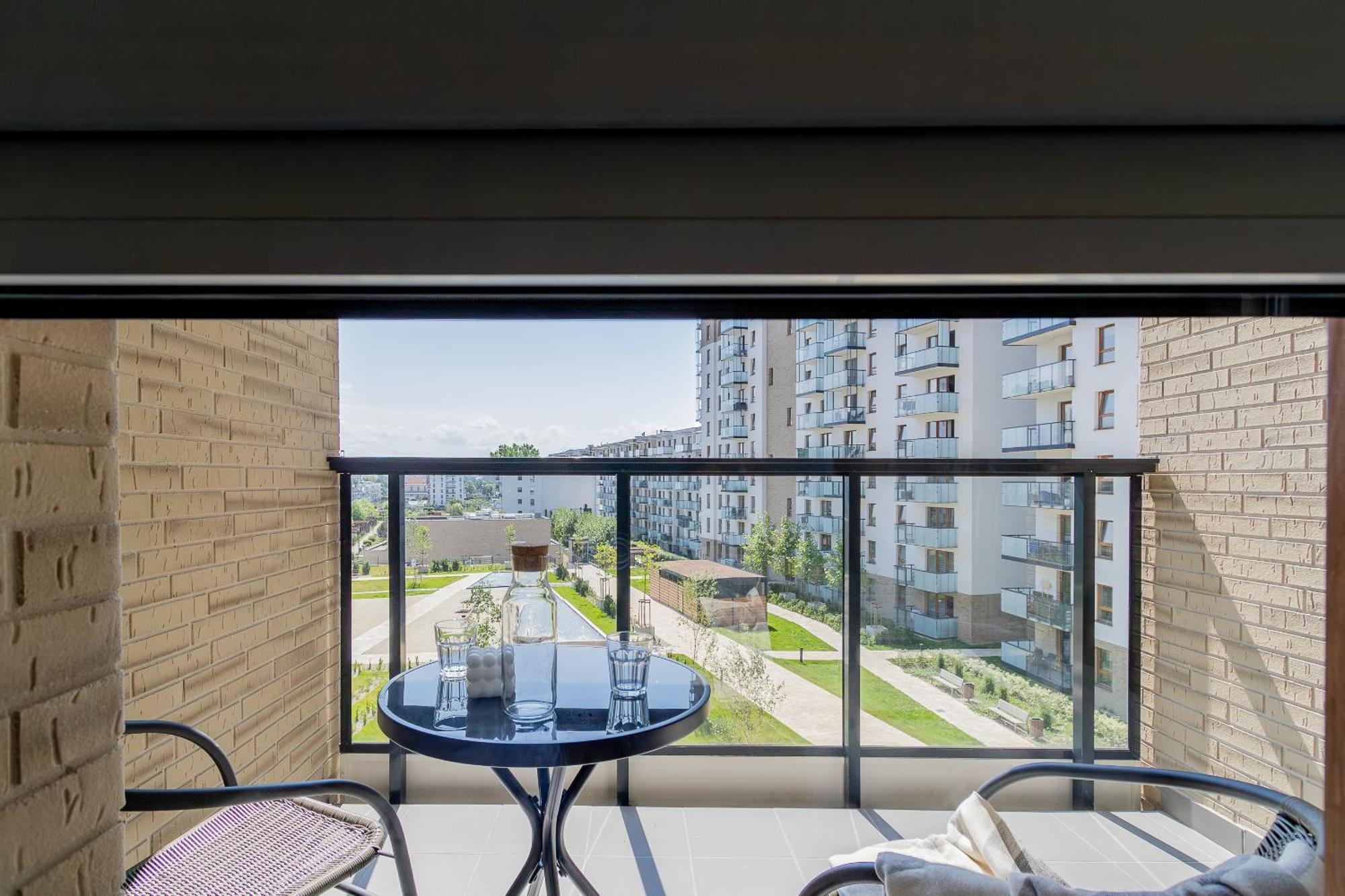 Glow Apartments, Apartamenty Nowa Letnica Gdańsk Buitenkant foto